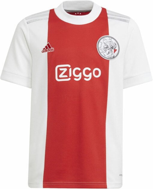 Adidas Ajax Amsterdam 21/22 Hjemmebanetrøje Unisex Kortærmet Tshirts Hvid 128