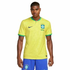 Nike Brasilien 22 Hjemmebanetrøje Herrer Fodboldtrøjer Gul 2xl