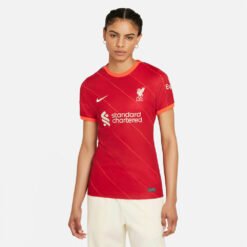 Nike Liverpool Fc 21/22 Hjemmebanetrøje Damer Tøj Rød Xs